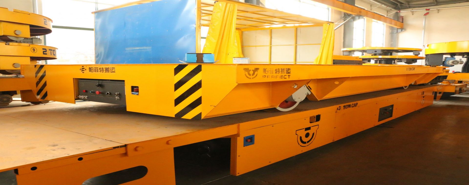 15噸無軌電動(dòng)平車