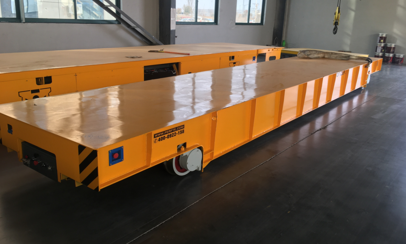 倉庫軌道物流車